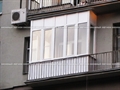 Остекление балкона пластиковым профилем от "Оконного Легиона"